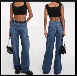 AGOLDE Minka Cargo Wide Leg Jeans Size 31 NWT